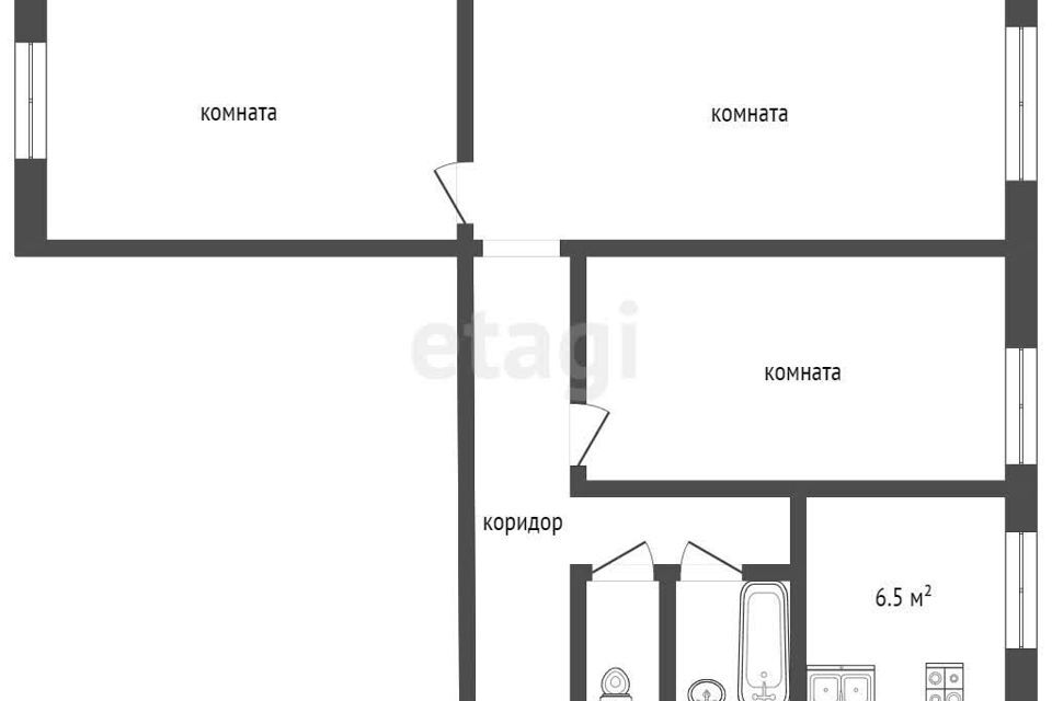 квартира г Муром ул Мечникова 30 муниципальное образование округ Муром фото 10