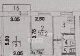 квартира г Москва метро Бульвар Рокоссовского ул Игральная 6к/2 фото 2