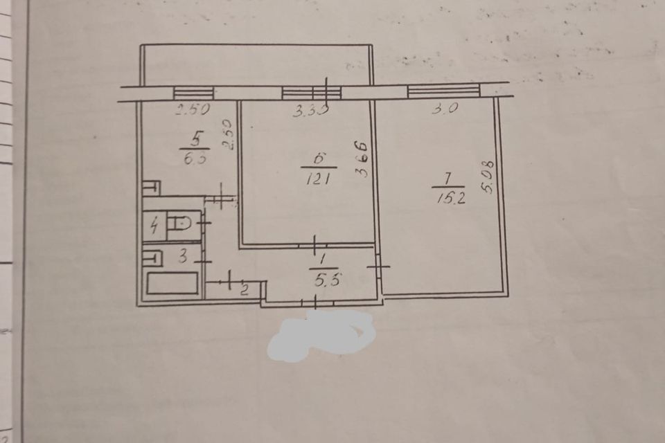 квартира г Набережные Челны р-н Автозаводский пр-кт Автозаводский 44 городской округ Набережные Челны, 48-й комплекс фото 5