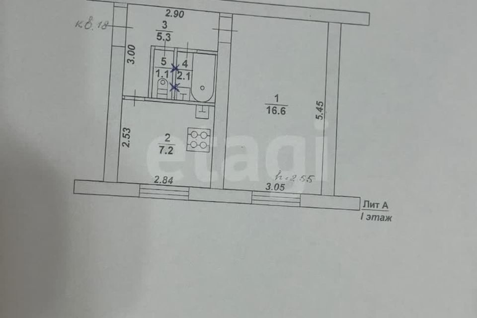 квартира р-н Борисоглебский г Борисоглебск ул Аэродромная 17 Чигоракский территориальный отдел фото 8