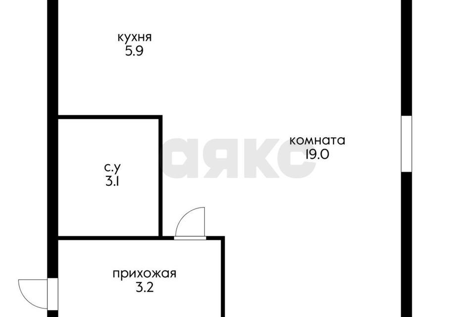 квартира г Краснодар р-н Центральный ул им. Хакурате 3 Краснодар городской округ фото 7