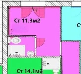 квартира г Москва метро Царицыно ул Донбасская 6 муниципальный округ Бирюлёво Восточное фото 25