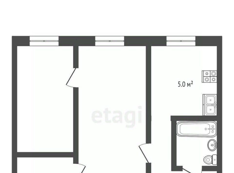 квартира р-н Муромский п Зимёнки ул Мира 1 Муром фото 6