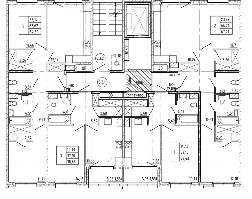 квартира г Санкт-Петербург метро Василеостровская линия 7-я В.О. 80к/1 Васильевского острова фото 13