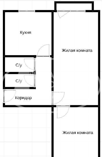 квартира р-н Чернушинский г Чернушка ул Юбилейная 1 фото 18