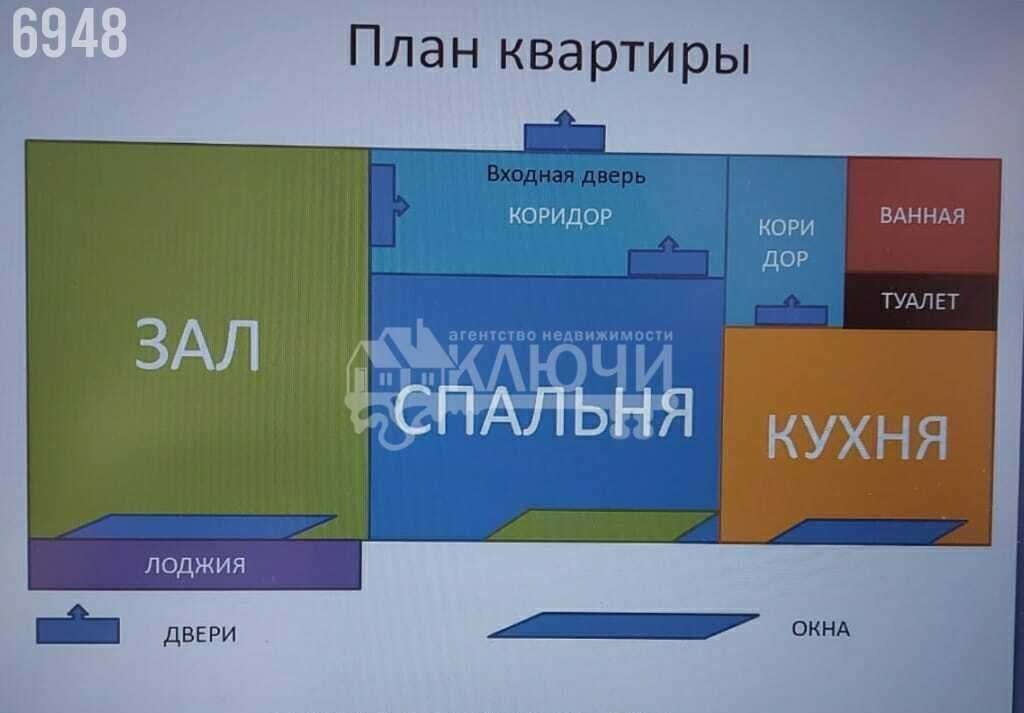 квартира г Новороссийск р-н Южный ул Хворостянского 9 фото 12