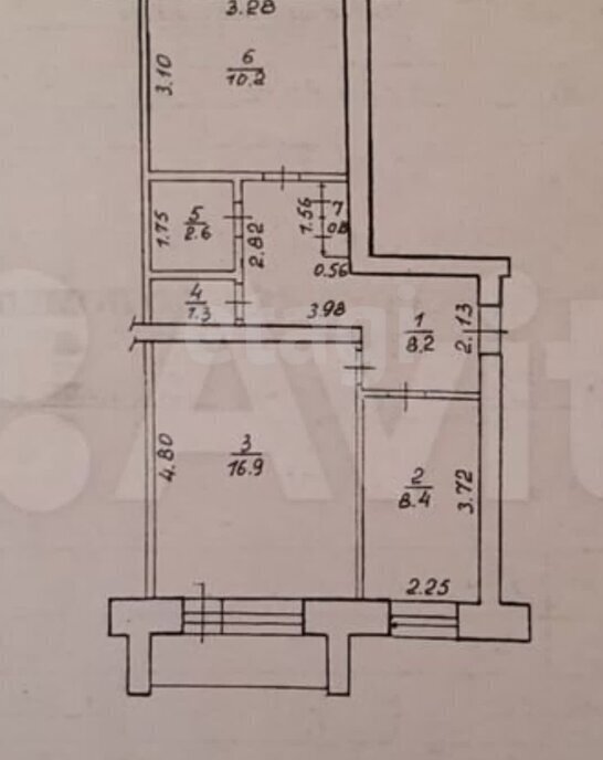 квартира г Салават ул Калинина 89 фото 12