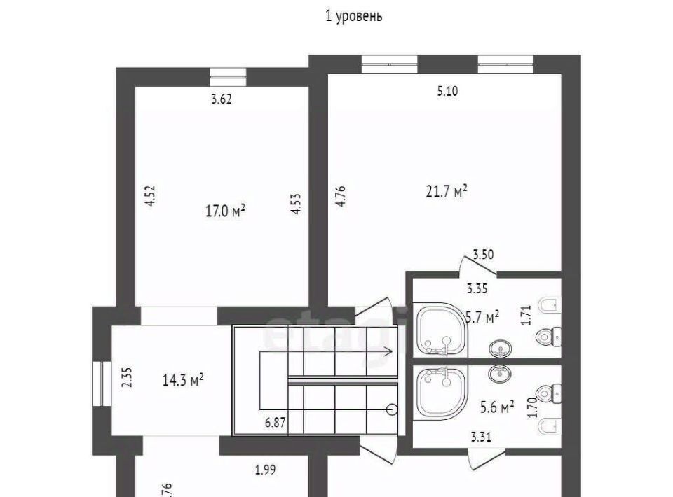 квартира г Калининград р-н Центральный ул Чкалова 97а фото 49