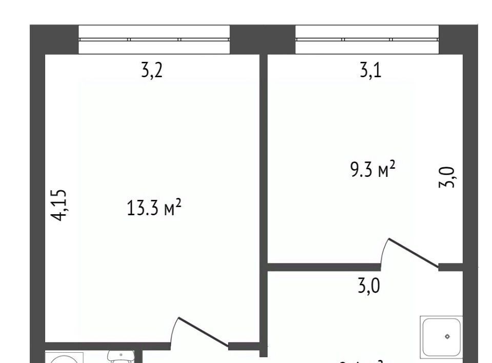 квартира г Красноярск р-н Железнодорожный ул Комбайностроителей 7 фото 1