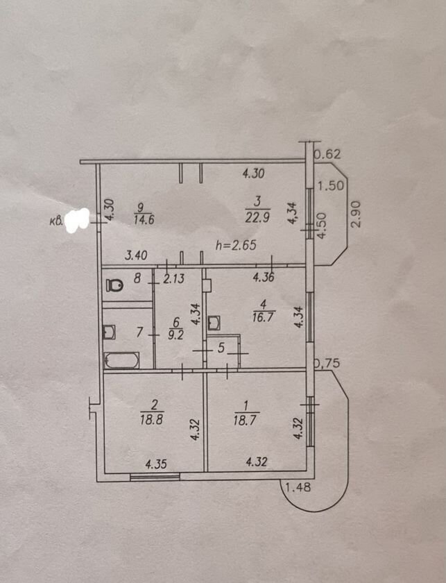 квартира г Новокузнецк р-н Центральный ул Кирова 131 фото 27