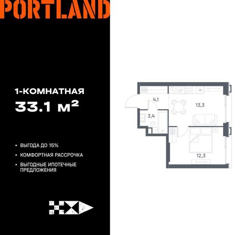 метро Печатники ул Южнопортовая 8 ЖК «Portland» муниципальный округ Печатники фото