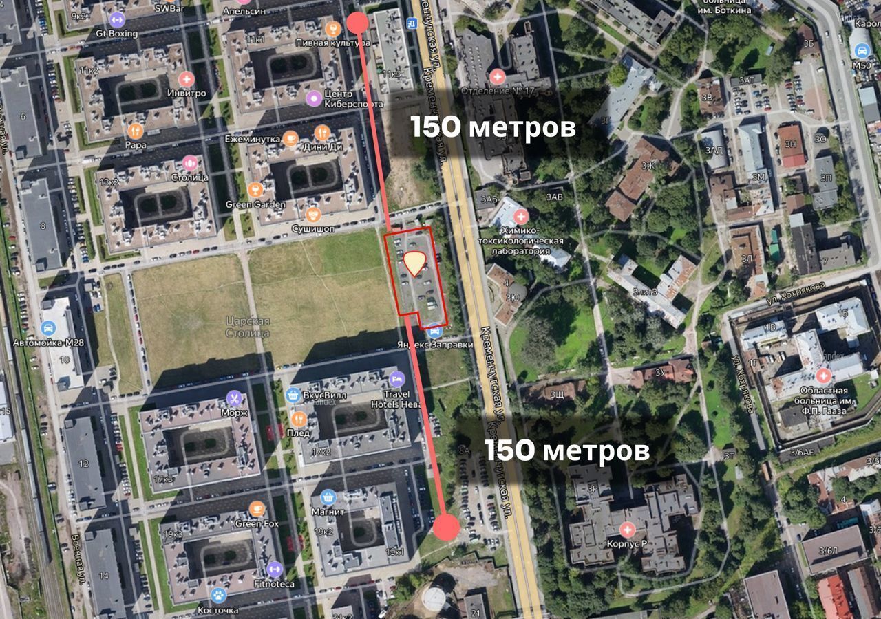 машиноместо г Санкт-Петербург п Шушары Центральный район Площадь А. Невского II, муниципальный округ Лиговка-Ямская фото 9