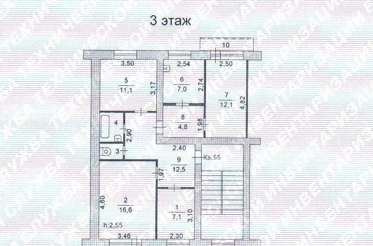 квартира г Троицк ул им. Т.Д. Дерибаса 40 фото 3