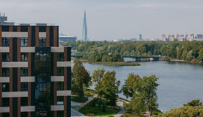 квартира г Санкт-Петербург метро Крестовский Остров пр-кт Петровский 1 корп. 2, д. 9 фото 5