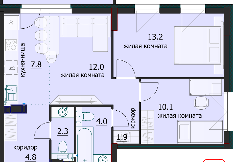 квартира г Киров ул Свободы 141 Киров городской округ фото 1