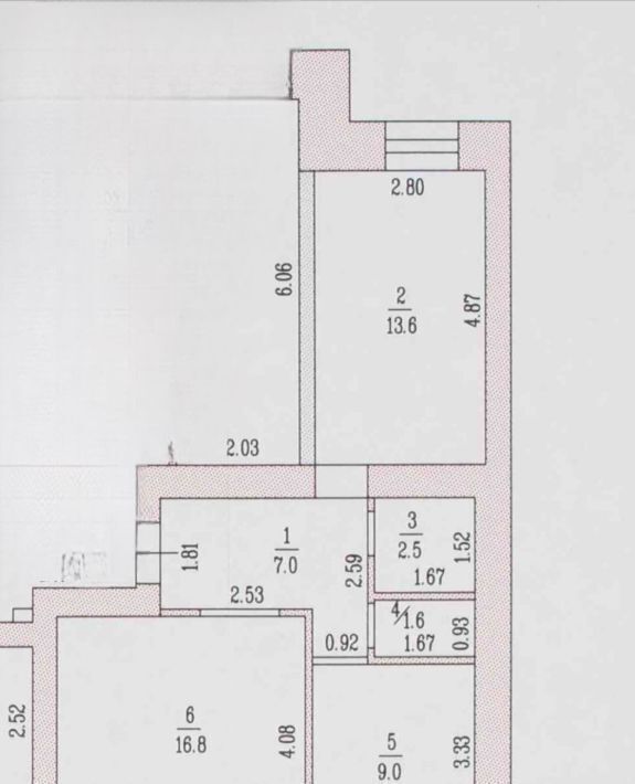 квартира г Барнаул р-н Индустриальный ул Балтийская 19 фото 2