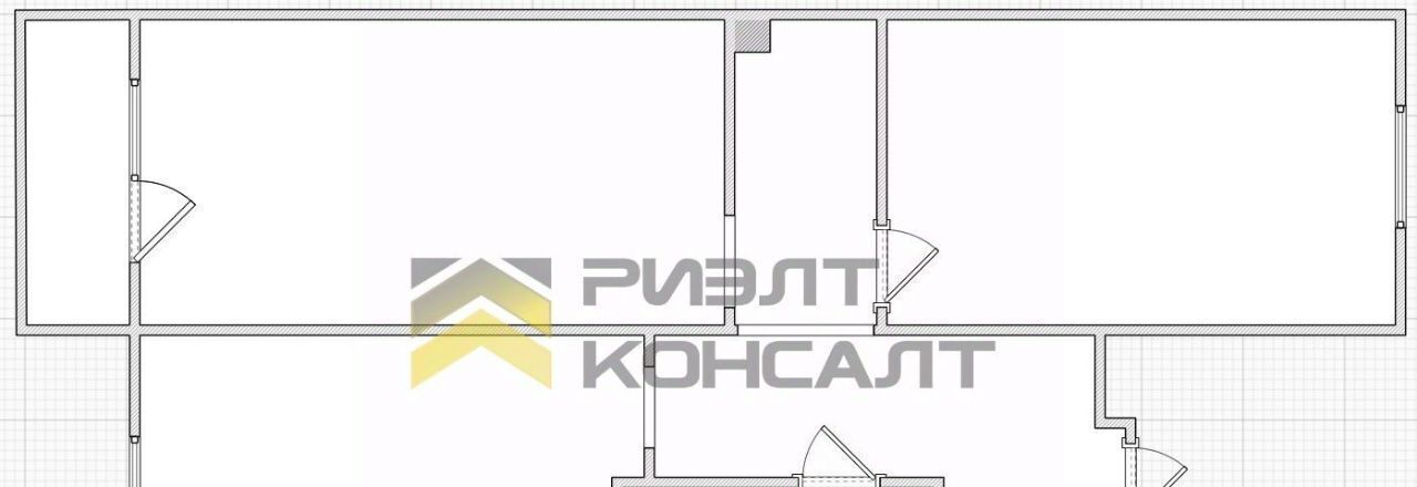 квартира г Омск р-н Советский Заозёрный пр-кт Менделеева 44к/5 фото 19