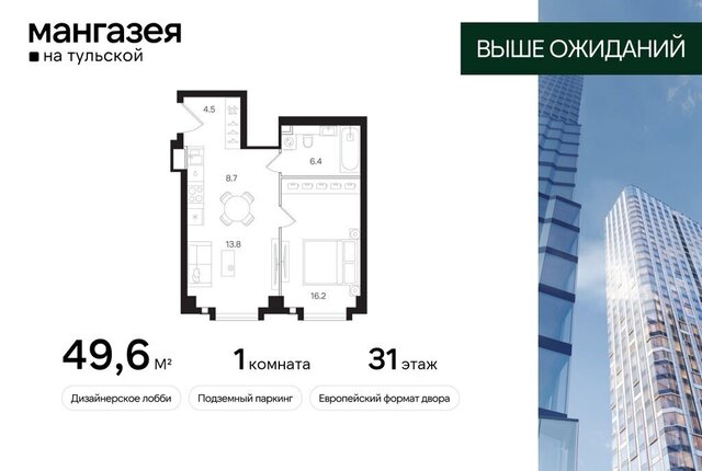 метро Тульская ЮАО Даниловский ЖК «Мангазея на Тульской» фото