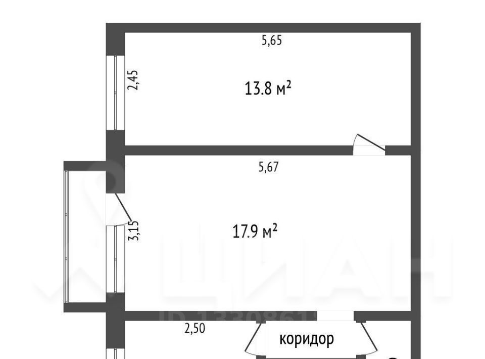 квартира г Ижевск р-н Индустриальный ул Буммашевская 76 фото 1