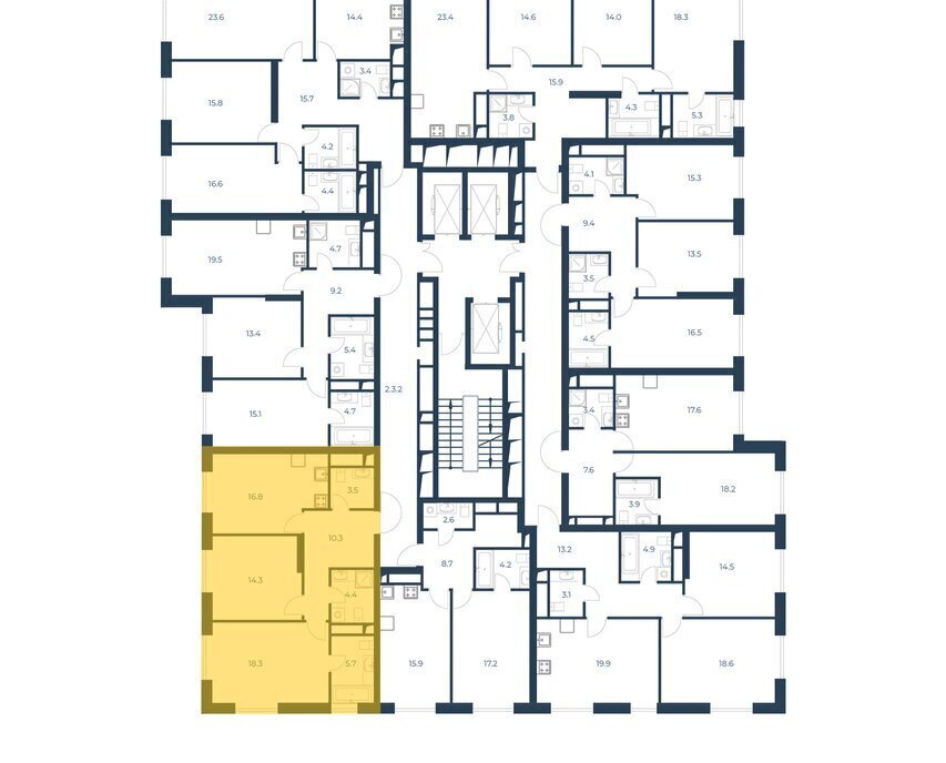 квартира г Москва метро Стрешнево ул Щукинская 3 фото 2