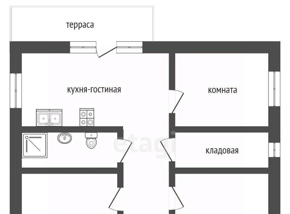 дом р-н Анапский с Супсех ул Кирилла Диброва Анапа муниципальный округ фото 2