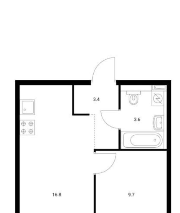 квартира г Москва метро Окружная ул Большая Академическая 85к/3 Большая Академическая 85 муниципальный округ Тимирязевский фото 10