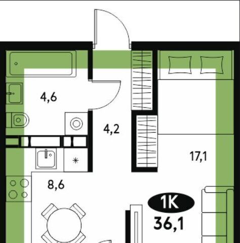 квартира р-н Дзержинский ул Малкова 12 фото