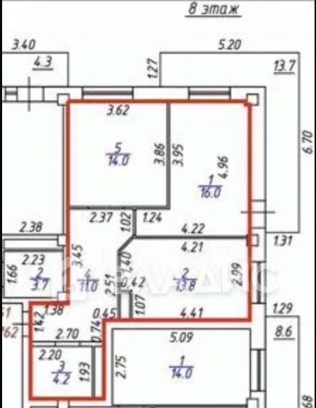 квартира г Улан-Удэ р-н мкр 110-й 14, Октябрьский фото 2