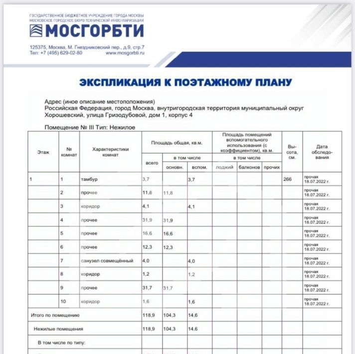 свободного назначения г Москва метро Полежаевская ул Гризодубовой 1к/4 фото 7