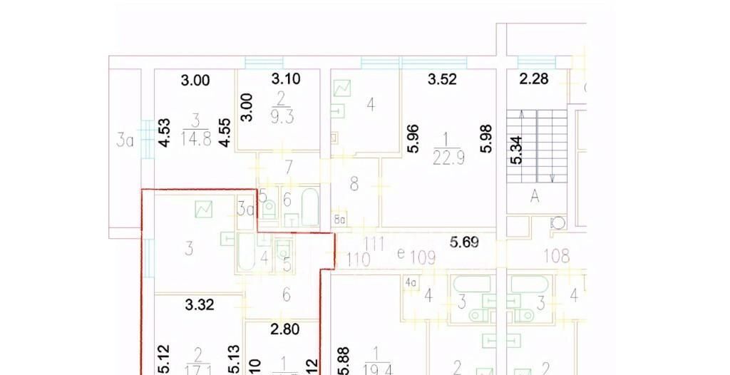 квартира г Москва метро Соколиная Гора ул 10-я Соколиной Горы 8к/2 фото 2