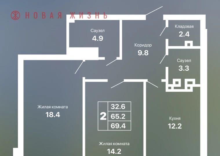 квартира г Самара р-н Промышленный Российская ЖК «Горизонт-2» Самара, Горизонт жилой комплекс фото 1