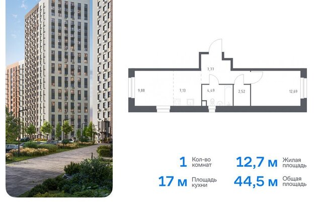 ЖК «ЭкоБунино» метро Ольховая жилой комплекс Эко Бунино, 13 фото