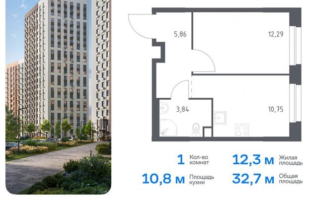 метро Ольховая жилой комплекс Эко Бунино, 13 фото