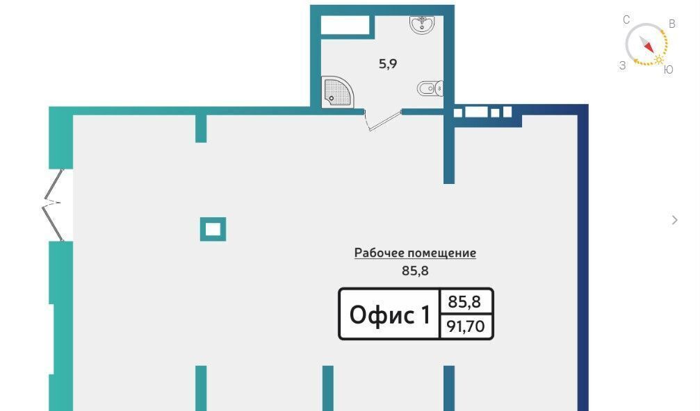 свободного назначения г Ижевск р-н Устиновский Аэропорт ул Новаторов 12к/2 фото 5