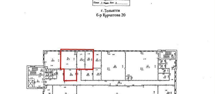 свободного назначения г Тольятти р-н Автозаводский 4-й квартал б-р Курчатова 20 фото 13