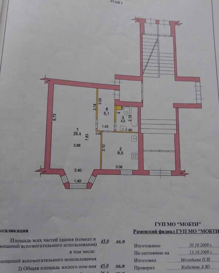 квартира г Раменское ул Воровского 9 Раменский г. о. фото 9