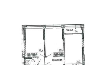 квартира г Екатеринбург Уралмаш ул. Бакинских Комиссаров, 33А/5 фото 13