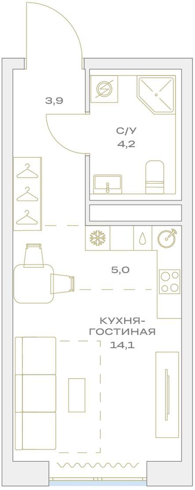 квартира г Москва п Филимонковское ул Харлампиева 32 Новомосковский, Филатов Луг фото 2