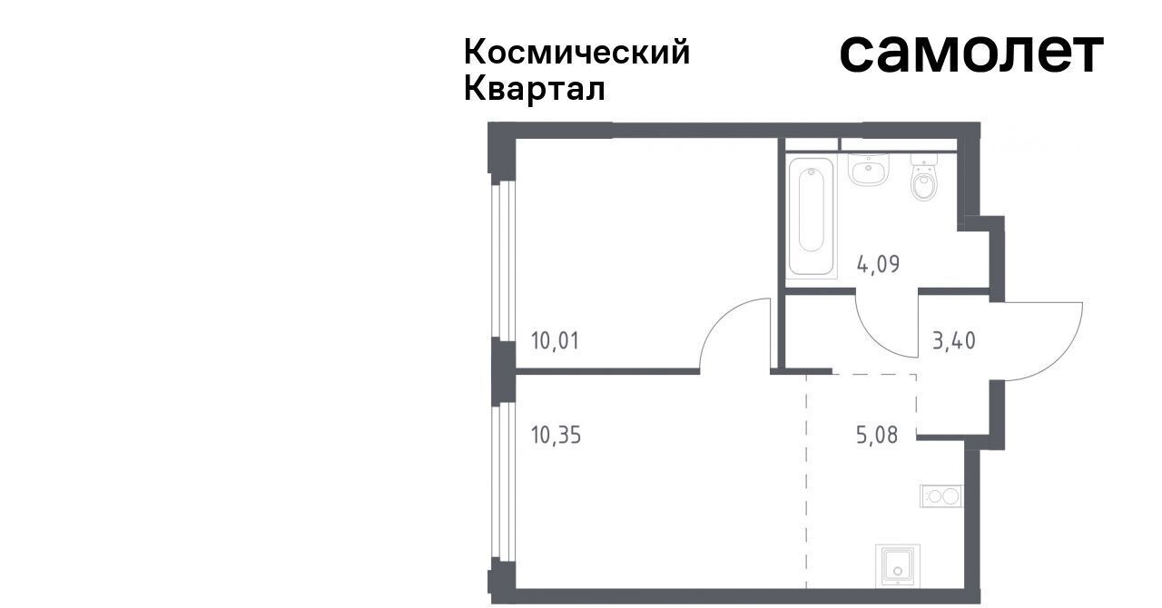 квартира г Королев мкр Юбилейный Щёлковская фото 1