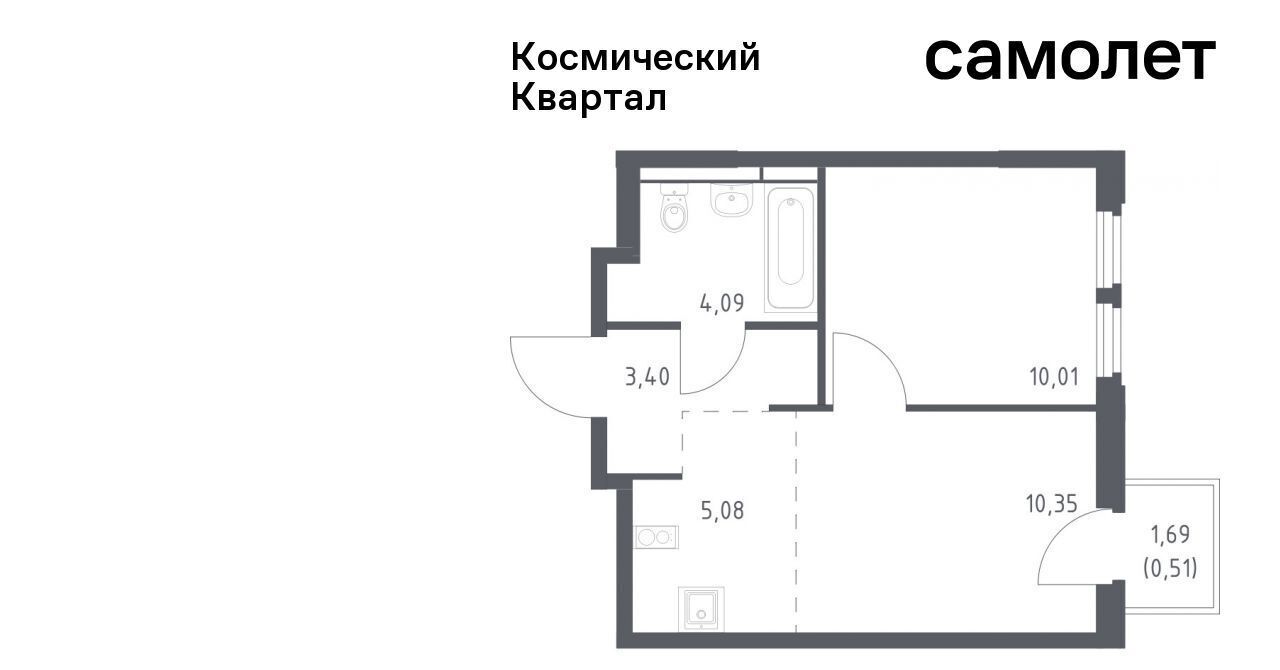 квартира г Королев мкр Юбилейный Щёлковская фото 1