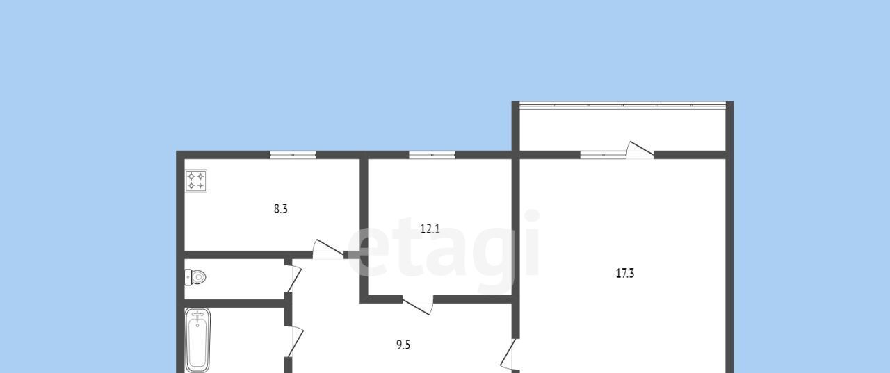 квартира г Черкесск ул Космонавтов 82 фото 13