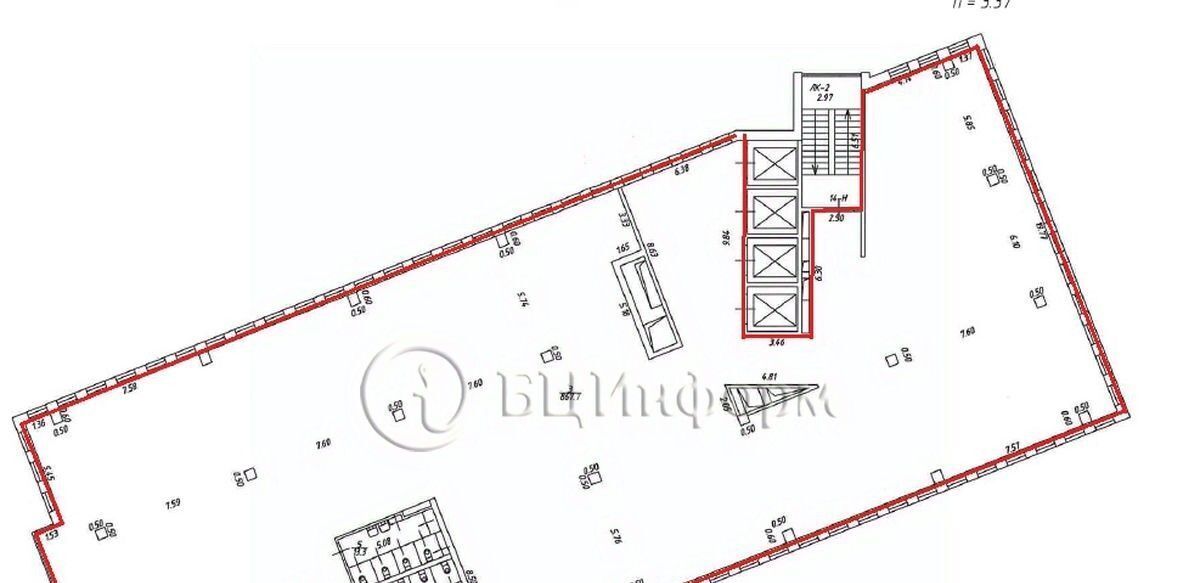 офис г Санкт-Петербург метро Новочеркасская ул Львовская 27 фото 10