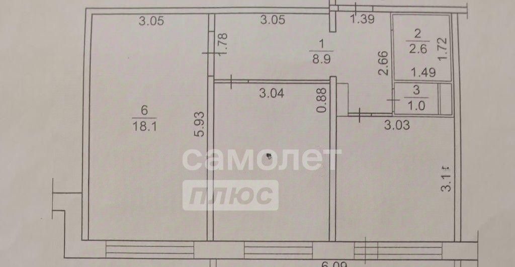 квартира г Томск р-н Октябрьский ул Мичурина 5 фото 2