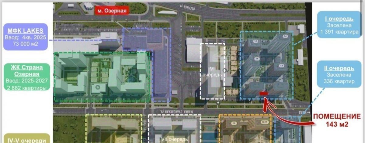 свободного назначения г Москва метро Озерная ул Малая Очаковская 7 муниципальный округ Очаково-Матвеевское фото 11