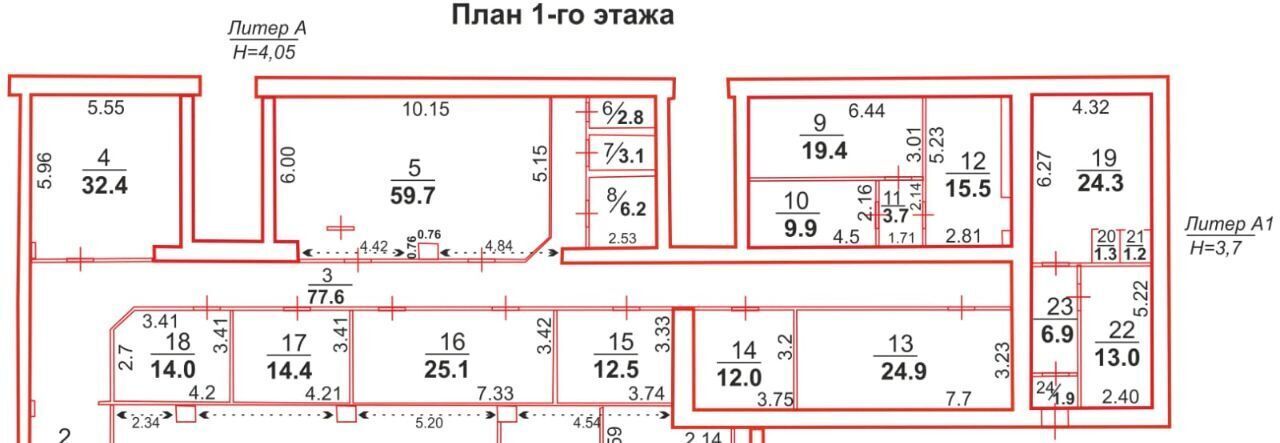 торговое помещение р-н Альметьевский г Альметьевск ул Гафиатуллина 20 городское поселение Альметьевск фото 2