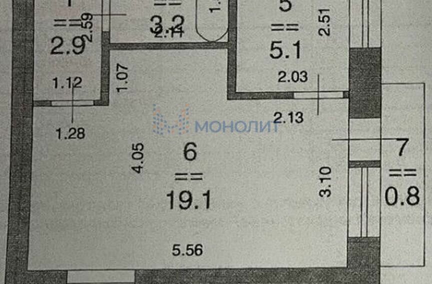 квартира г Нижний Новгород р-н Канавинский Автозаводская ул Гороховецкая 34 фото 11