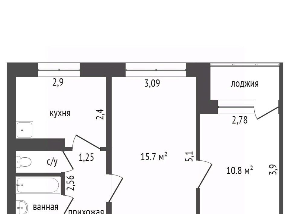 квартира г Красноярск р-н Кировский ул Щорса 76 фото 26