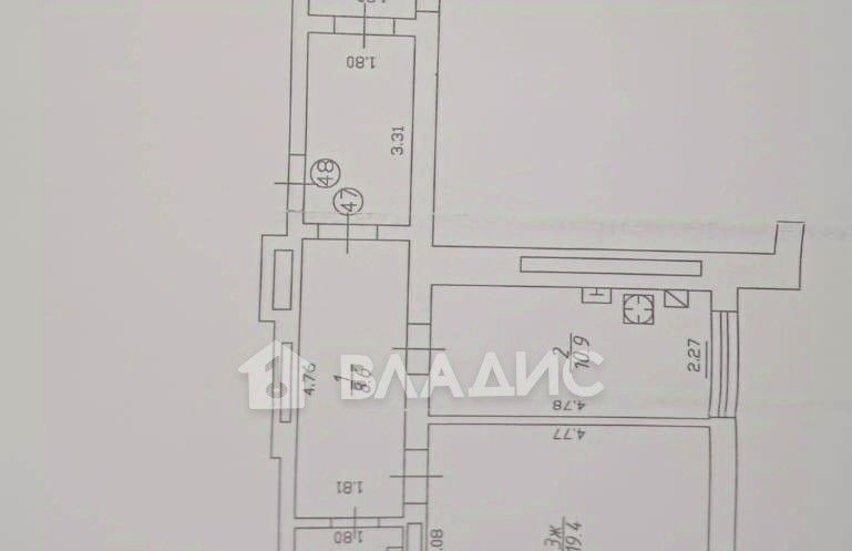 квартира г Калининград р-н Ленинградский ул Горького 207 фото 17