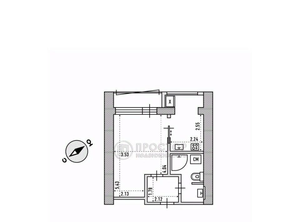 квартира г Москва метро Фрунзенская пр-кт Комсомольский 21/10 фото 2