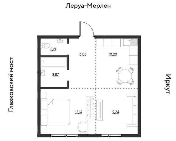 р-н Свердловский ул Набережная Иркута 3 Свердловский административный округ, Жилой квартал «Затон» фото